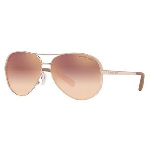 Michael Kors Sporty Rose Gold Aviator Sunglasses